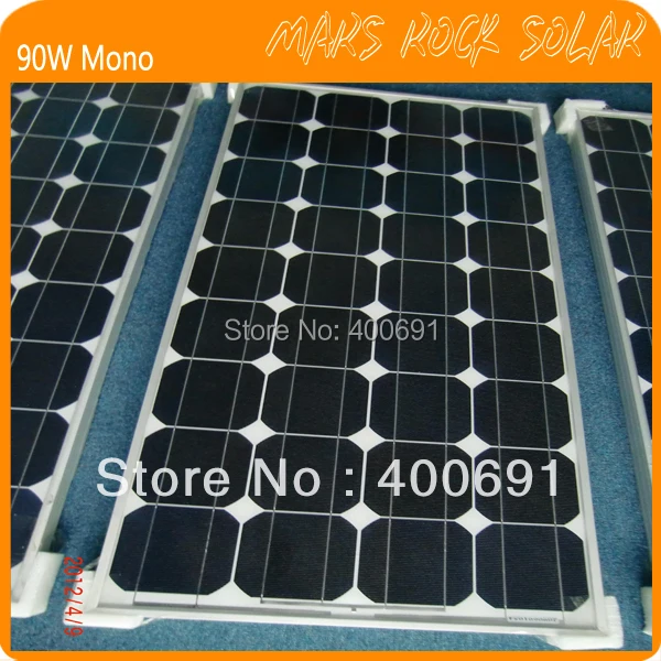 

80W Monocrystalline Solar Panel, Solar PV Module (CE & TUV Certificate)