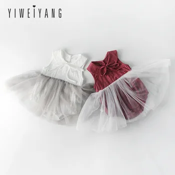 

2019 New Summer Full Moon Baby All Cotton Sleeveless Doll Collar Triangular Romper Baby Clothes Jumpsuit