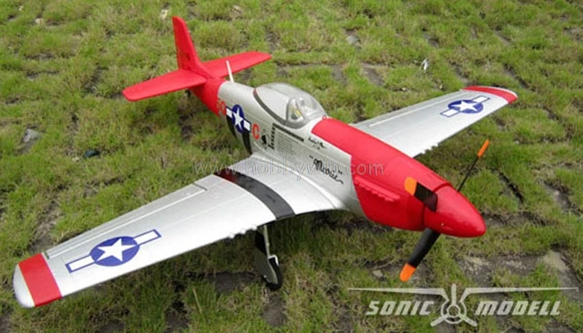 P-51D Mustang EPO пена 1200 мм размах крыльев комплект без электронной части RC Весы Модель Warbird Самолет