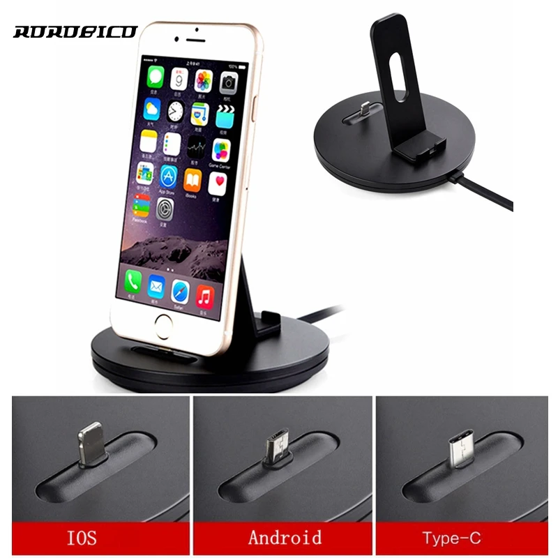 ROROBICO Android V8 TYPE C Universal Phone Chargers For Samsung iPhone