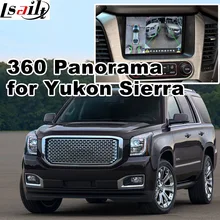 360 panorama & rear view interface para Yukon GMC Sierra Terrain etc LVDS de entrada de sinal RGB ligação espelho