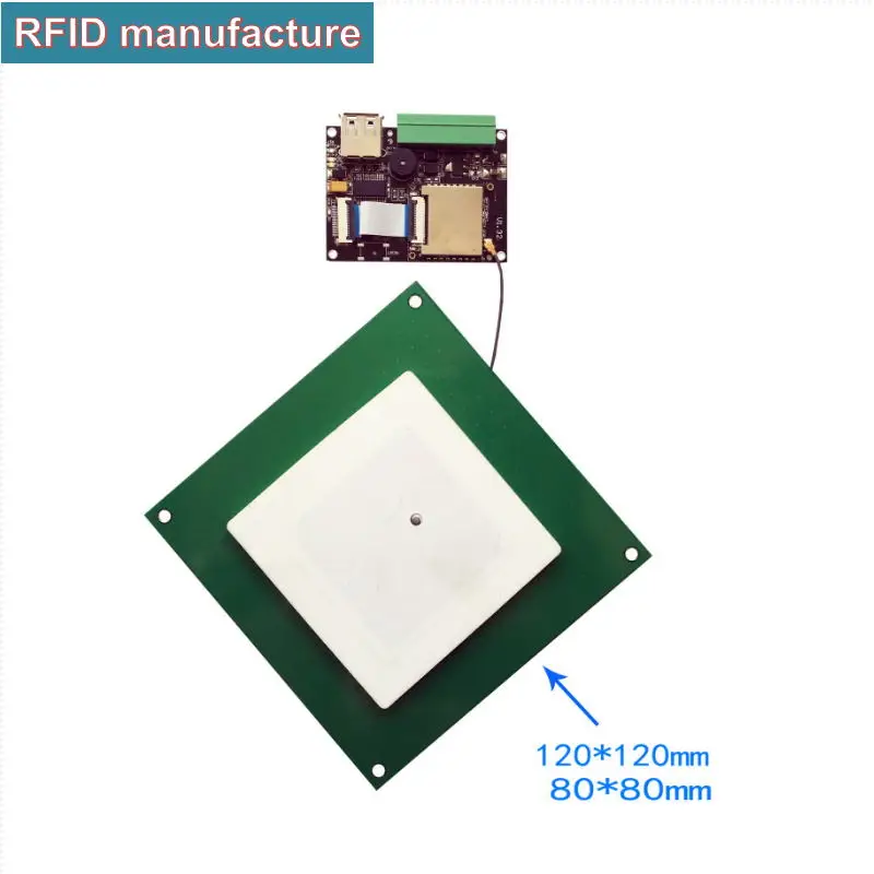 

5dbi uhf Ceramics rfid Antenna passive 868mhz 915mhz work with uhf rfid long range reader inventory management embedded system