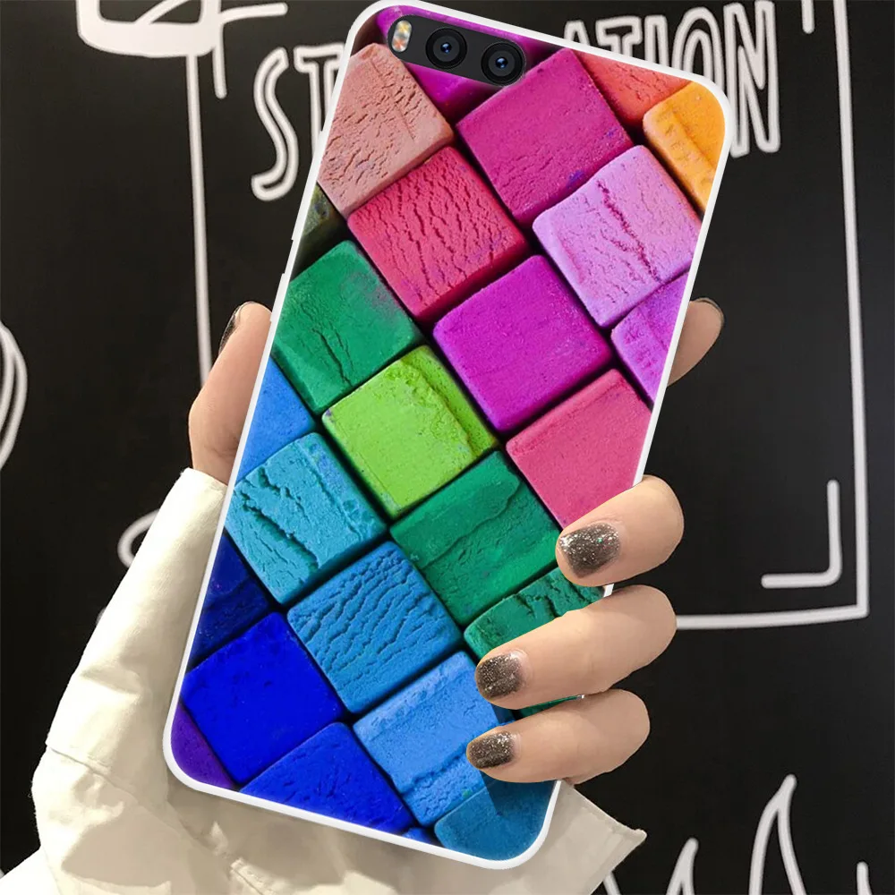 Цветной мультяшный дизайнерский цветной чехол для Xiaomi Mi Note 3 раскрашенный