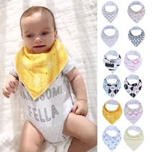 Новое поступление, 1 шт., нагрудники для новорожденных из органического хлопка для мальчиков и девочек, слюнявчик, хлопковые нагрудники для малышей, шарф для малышей