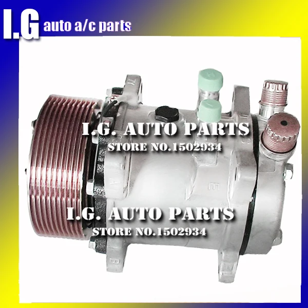 

HIgh quality Universal SD507 S5125 AIR COMPRESSOR STALBE GOOD QUALITY SD507 S5125 auto ac compressor 12V SD507 fast delivery