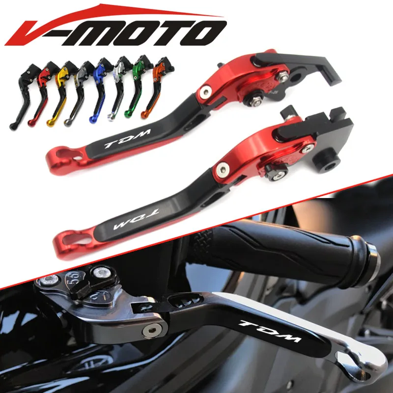 

For YAMAHA TDM 900 TDM900 2002 2003 2004 Motorcycle Accessories CNC Billet Aluminum Folding Extendable Brake Clutch Levers