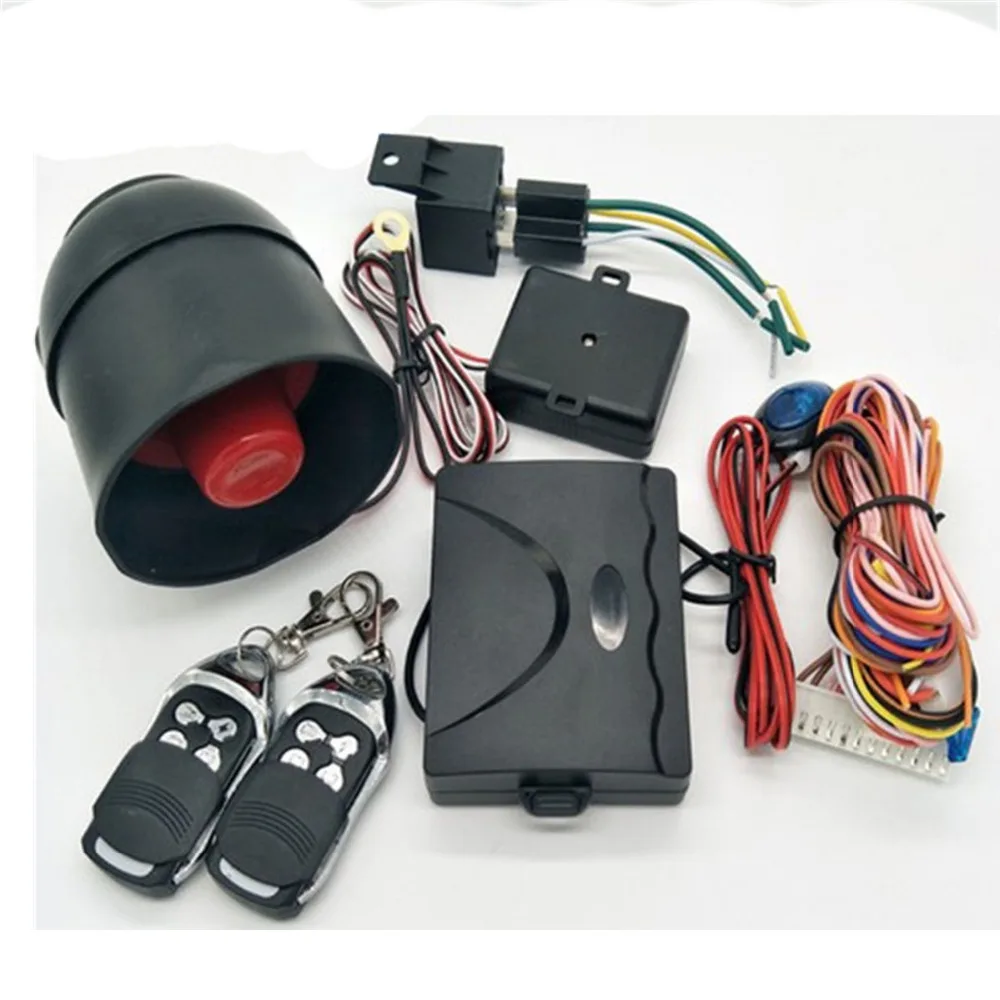 

New Car Vehicle Auto Burglar Alarm Protection Keyless Entry Security System Anti-theft System with Remote Control