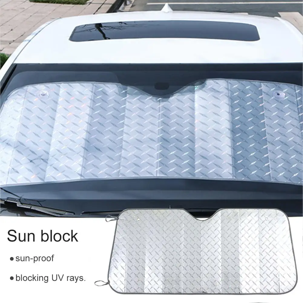 Universal Car Front Windshield Sunshade Foldable Sun Proof Insulation
