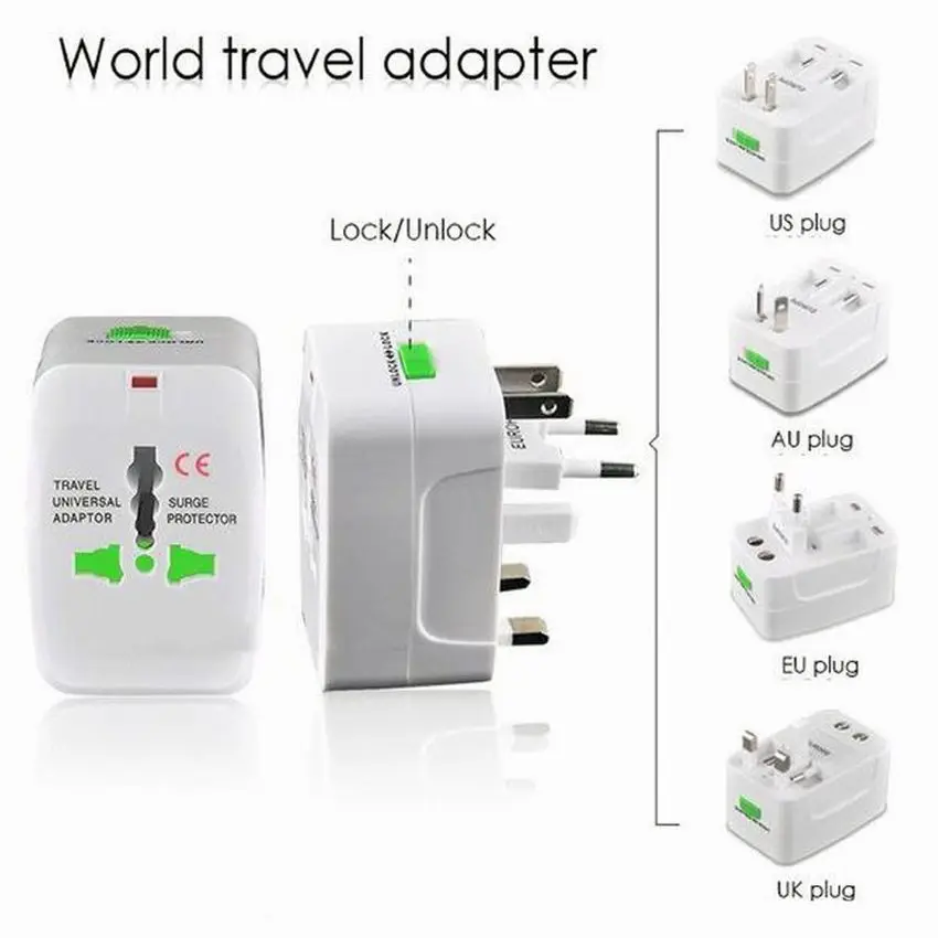 Plug Universal Travel Adaptor Abroad Conversion Socket