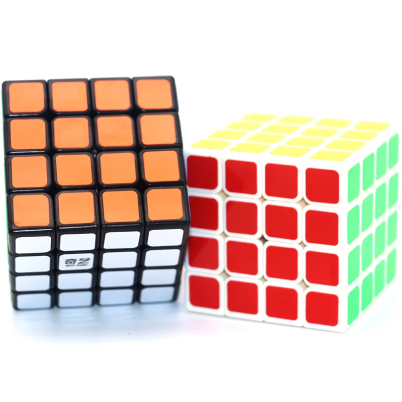 Qiyi 4*4*4 Профессиональный скоростной куб 3x3x3, магический куб 2x2x2, Развивающий пазл, Детские антистрессовые игрушки, обучающий куб, магический куб