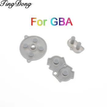 

3Sets High Quality conductive rubber pads for Gameboy Advance for GBA console button silicone pads replacement