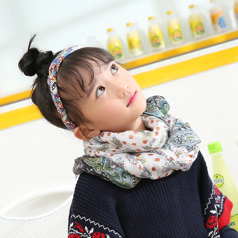 summer scarf children chiffon scarves baby bandana girls scarf collars