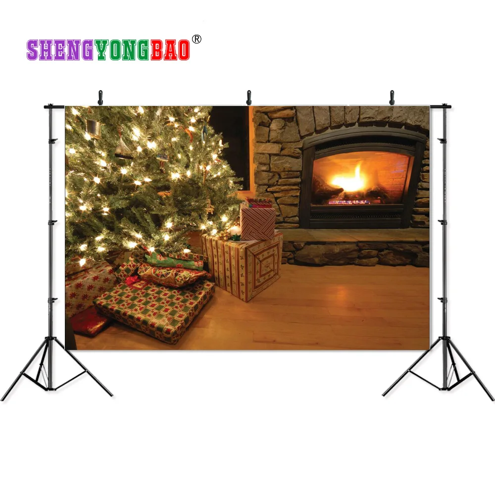 

SHENGYONGBAO Art Cloth Photography Backdrops Props Christmas day theme Photo Studio Background 18904-10