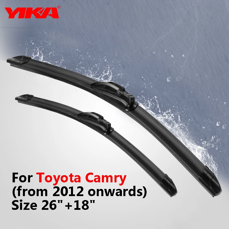 YIKA 26"+18" For Toyota Camry (from 2012 onwards) Wiper Blades Janitors