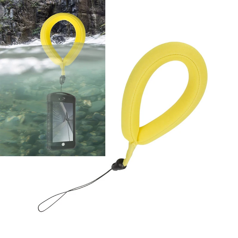 RACAHOO Waterproof Camera Strap Float Wrist Band Buoyancy handle floating for GoPro Camera Hero 5 5+ 4+ 4 3 Marine phone1