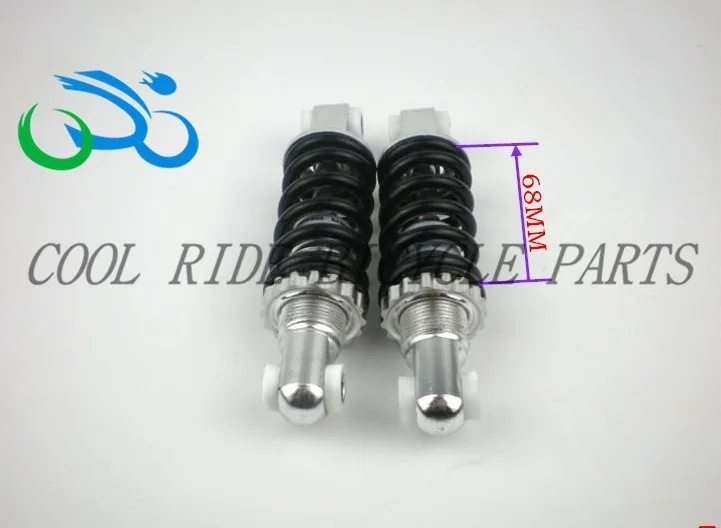 Bicycle Shock Absorber Bicycle Spring Shock Absorption Folding Bike Suspension Mountain Bike Spring Shock Absorber 12 color