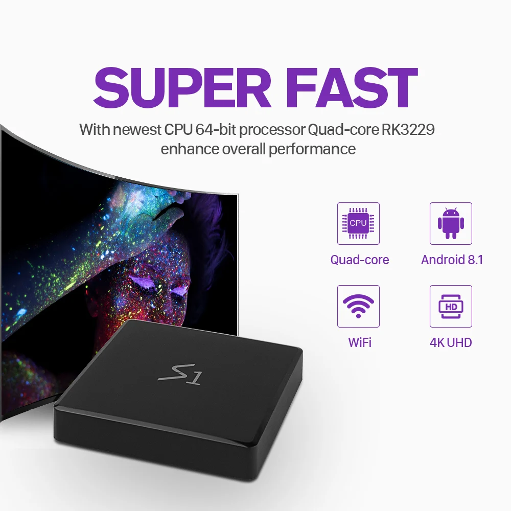 Leadcool S1 Tv Box Android 8.1 4K IPTV France Subscription RK3229 1GB 8GB 1 Year SUBTV IPTV UK Arabic French Italia Netherlands Leadcool S1 Tv Box Android 8.1 4K IPTV France Subscription RK3229 1GB 8GB 1 Year SUBTV IPTV UK Arabic French Italia Netherlands