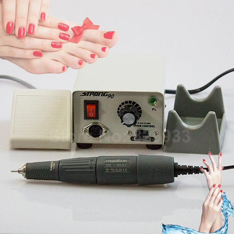 Dental Lab, Jewelry, Industry & Nail Art Polish Micromotor STRONG 90