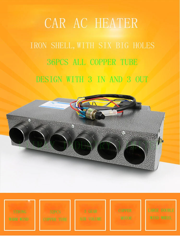 カーエアコンa Cヒーター404 配管 12v 24v バン トラック用 スチールシェル付き Heater Heater Unit Heaterheater For Car Aliexpress