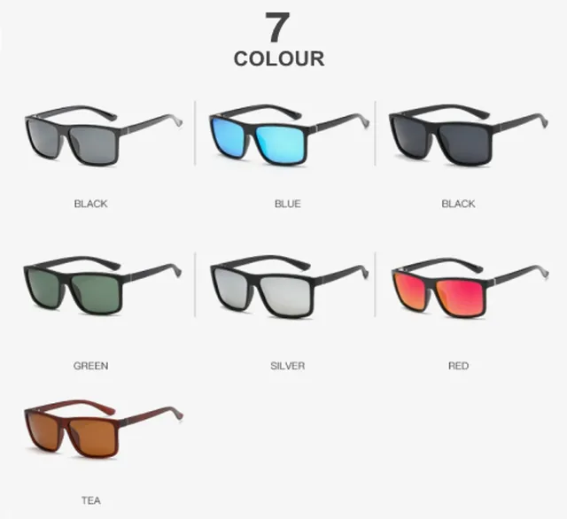 Polarized Classic Military Sunglasses Men Brand Designer Driving