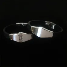 Фильм ривердейл периферии южной стороне змеи браслет Eishou модные Нержавеющая сталь силиконовый браслет регулируемый браслет подарок