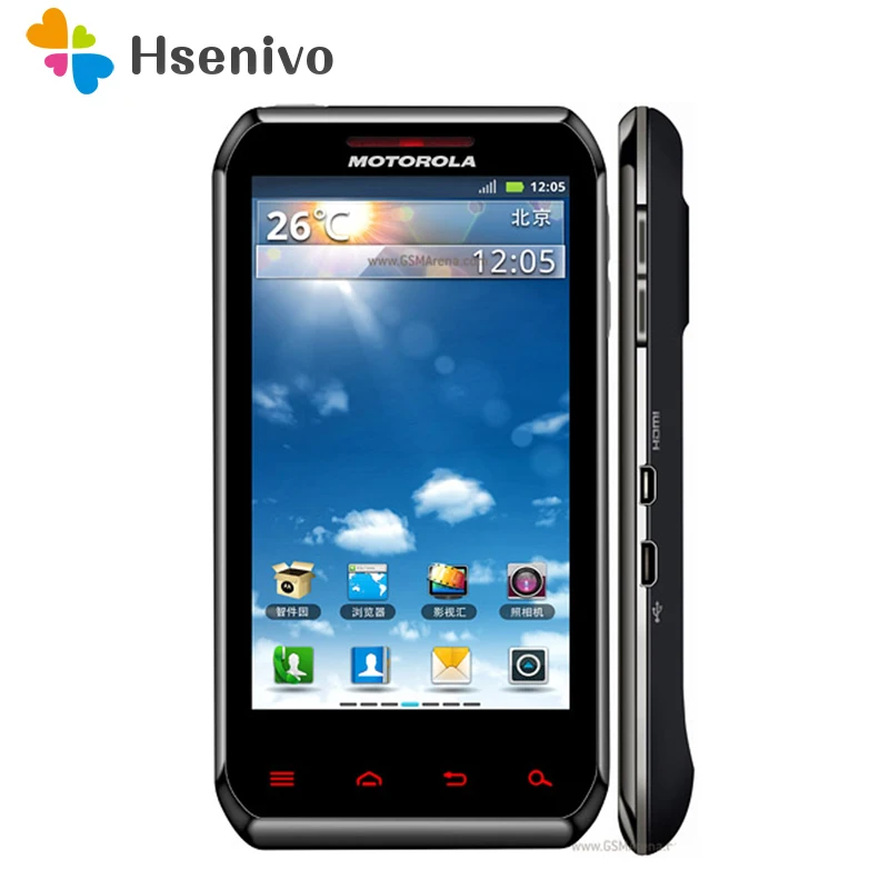 Motorola XT760 Восстановленный Оригинальный телефон Android 4 0 &quotсенсорный экран 2 Гб ПЗУ