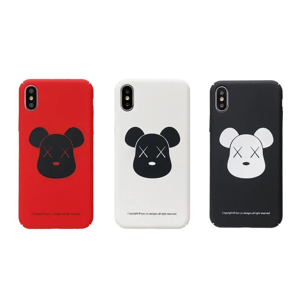 

TPU Cute Case For iPhone X XS XR Xs Max 8 Plus 7 Plus Cases Animal Violent Bear For iPhone 6S Plus 6 Cases Plain Soft Cover