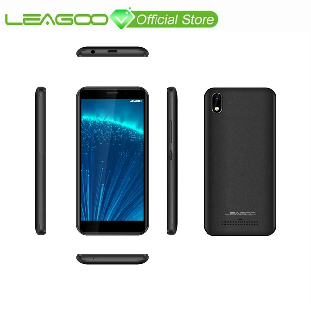 LEAGOO Z10 Android мобильного телефона 5,0 "FWVGA + 18:9 Дисплей 1 ГБ Оперативная память 8 GB Встроенная память MT6580M 4 ядра 2000 mAh 2MP Камера 3g смартфон