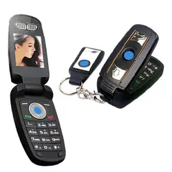 Автомобильные ключи телефоны флип телефон Ulcool X6 мобильный телефон 1,2 ''Супер маленький размер экран брелок Bluetooth FM радио разблокированный