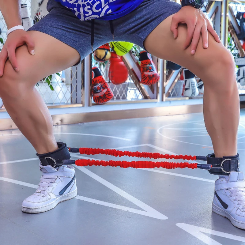 Leg Resistance Bands Speed Agility Training Running Athletes Football