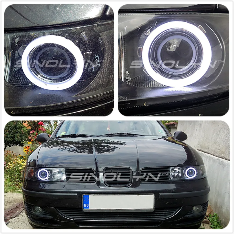 Sinolyn Bi xenon ангельские глазки полный комплект линзы для прожектора фар 2 5 Leader