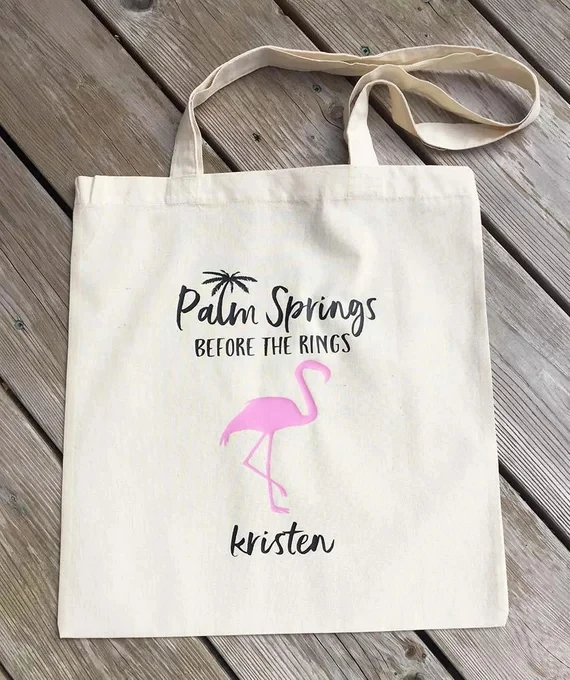Personalized Palm Springs Destination Wedding Birthday Thank You
