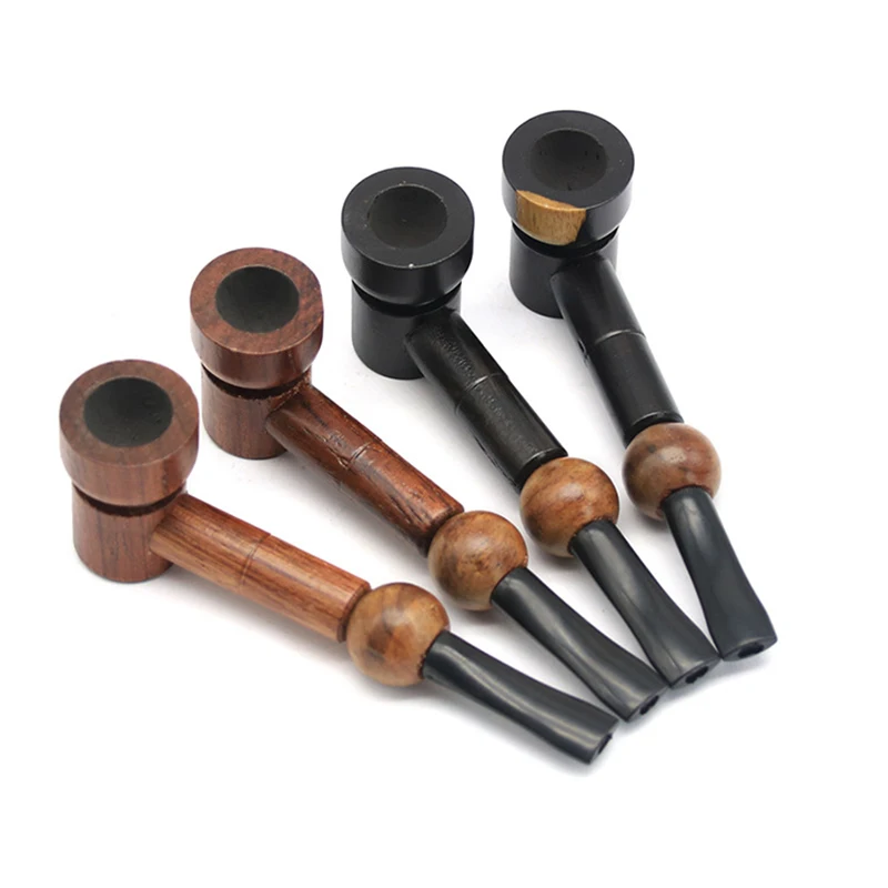 

Creative Wood Smoke Portable Fashion Creative Smoking Pipes Herb Tobacco Pipes Gift Narguile Gift Grinder Smoke Cigarette Holder