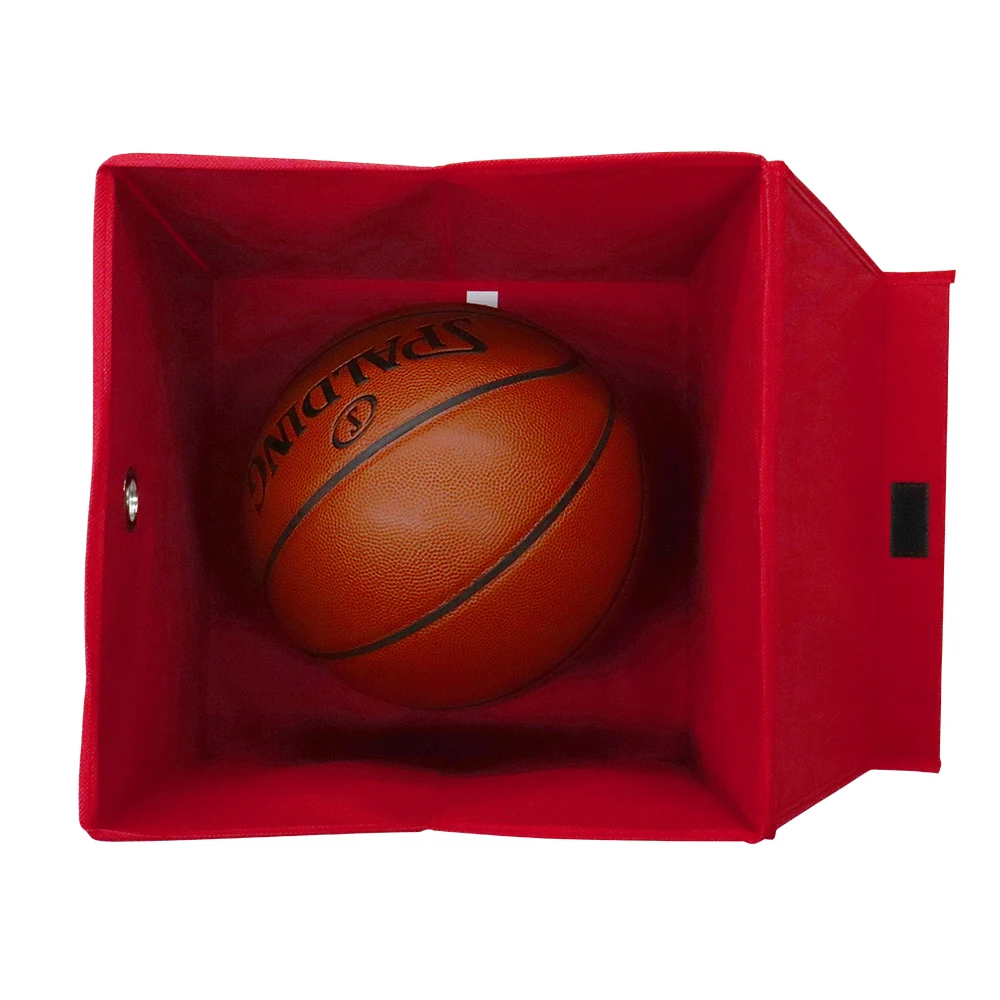 32*32*32cm Foldable High Capacity Red Square Non-Woven Fabric Storage Cubes Box, Durable and Lightweight Clothing Organizer 32*32*32cm Foldable High Capacity Red Square Non-Woven Fabric Storage Cubes Box, Durable and Lightweight Clothing Organizer