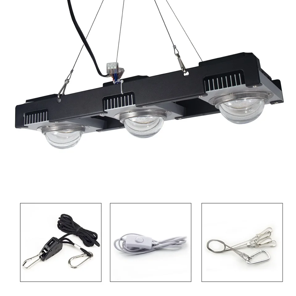 Best Price Cree CXB3590 Citizen 1212 300W Led Grow Light Full Spectrum For Indoor Greenhouse Hydroponic Plant Growing Replace 600W HPS Lamp
