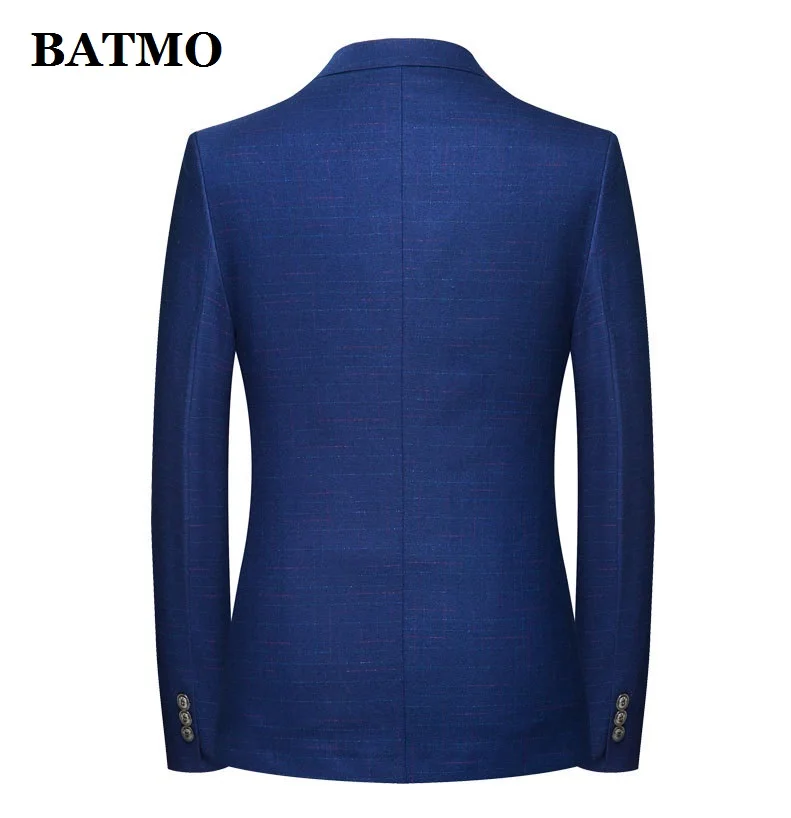 Batmo Новое поступление высокого качества шерсть плед Повседневный Мужской Блейзер, мужские костюмы куртки, повседневные куртки для мужчин 8122