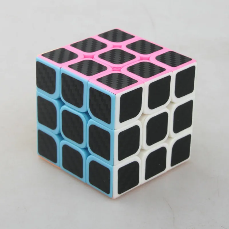 

3x3x3 Professional Speed Magic Cubes Competition Cube Carbon Fiber Stickers Puzzle Games Magico Cubo Toys for Children Adult