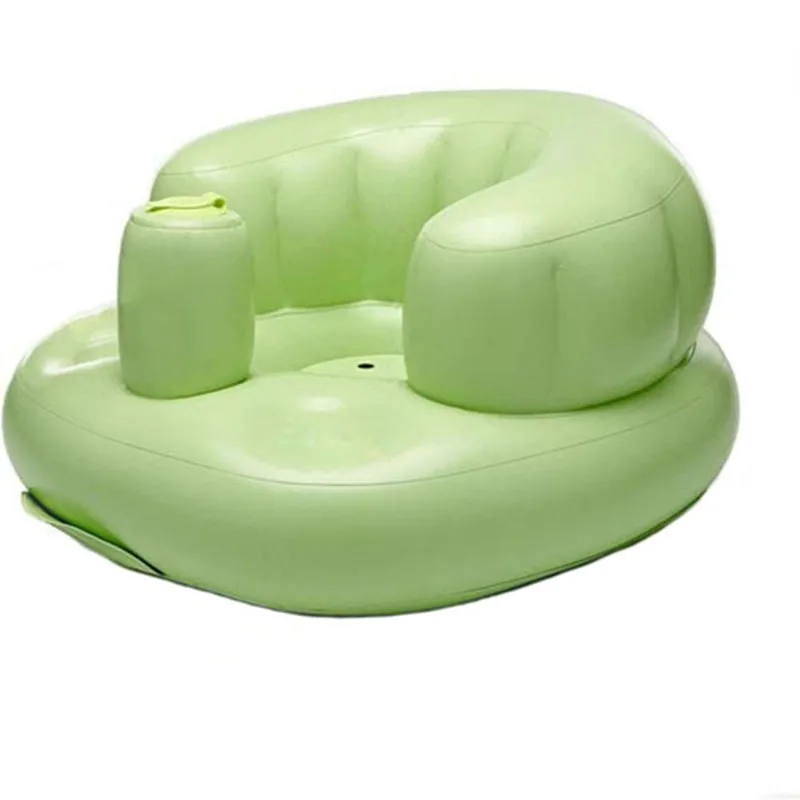 3.29 Inflatable Baby Chair Bath Room Stools Portable Children Seat Kids Feeding Learn To Sit Play Games Bath Sofa Great Helper (2)
