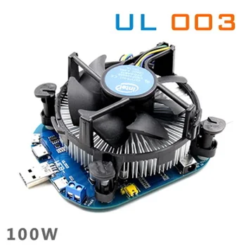 

WEB-UL003 High Power 100W Adjustable Constant Current Electronic Load Mobile Power-Supply USB Aging Discharge Tester