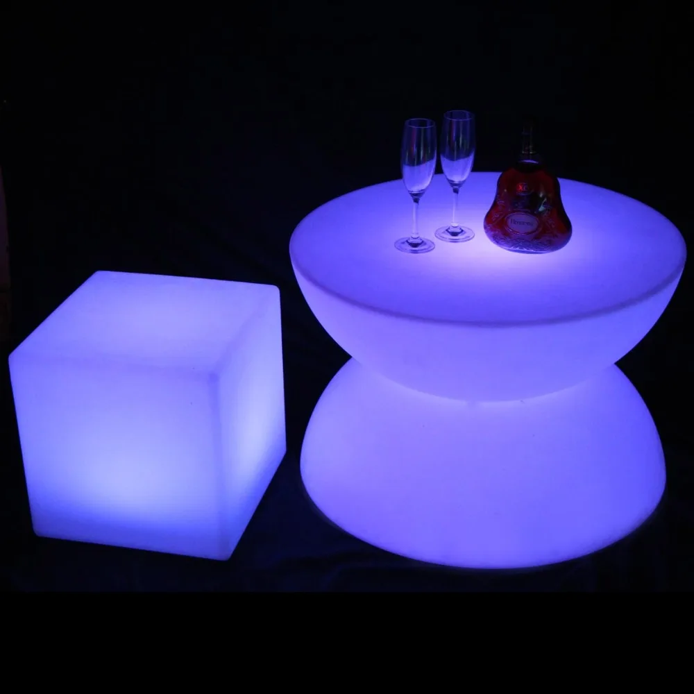 led glowing table / led tv stand furniture/ led pub table SK-LF16B (D66*H44cm) free shipping 1pc led glowing table / led tv stand furniture/ led pub table SK-LF16B (D66*H44cm) free shipping 1pc