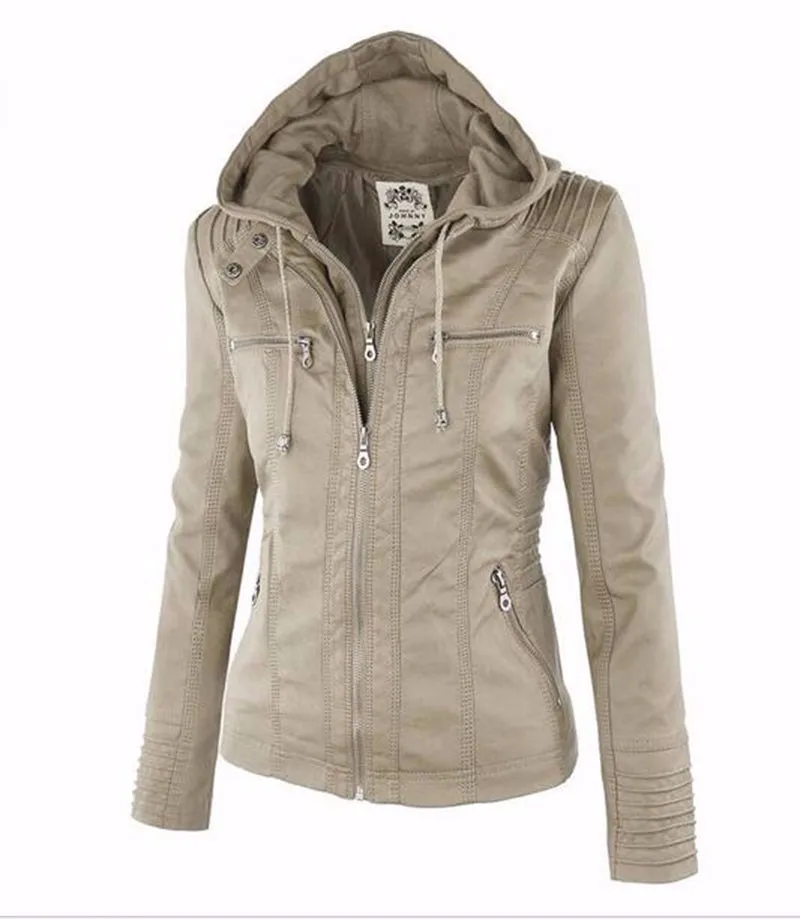 leather jacket coat
