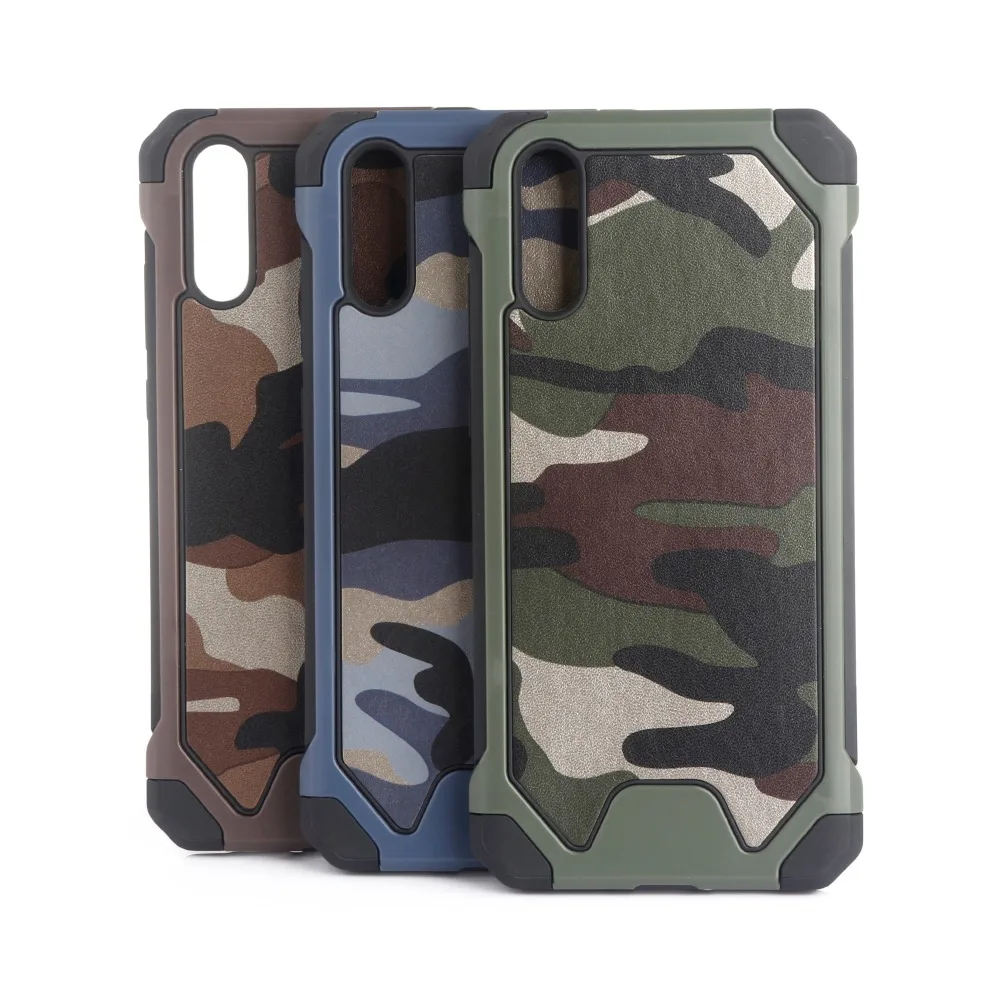 

FGHGF Case For Huawei P8 P9 P10 P20 Military Camouflage Full Fitted Case For Mate 10 20 Lite Cover For Huawei Nova 3E Case Coque