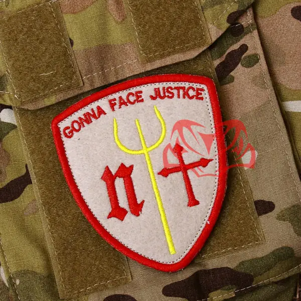 Tsnk Военная нашивка армейская женская кожаная куртка NSWDG/DEVGRU/Seal Team "GonnaFaceJustice"