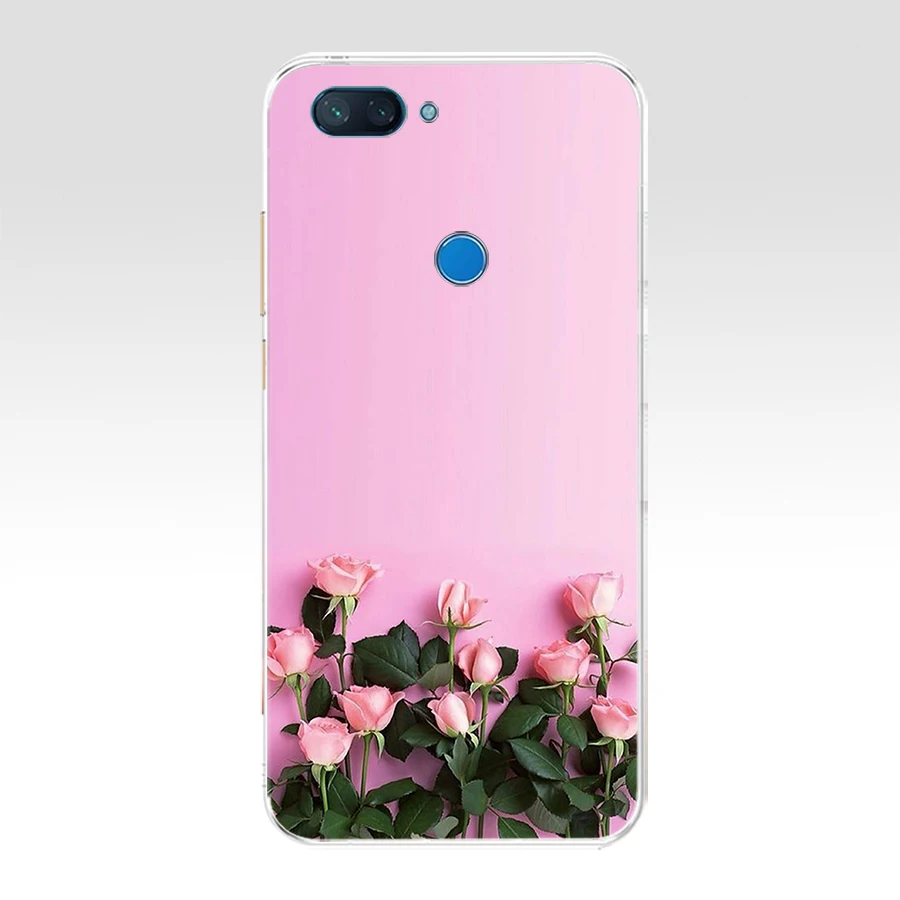 Силиконовый чехол для Xiaomi mi 8 LITE 6 26 дюймов ТПУ lite задняя крышка сумка|Бамперы| |
