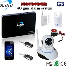 Enviar mensajes de texto de teléfono remoto sistema de alarma gsm inalámbrico de cámaras ip, incluyendo accessoriessupport 98 zonas de aprendizaje inteligente