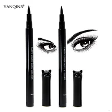 Макияж глаз, Черная Подводка для глаз, ручка, косметический инструмент для макияжа, Водостойкая Подводка для глаз «кошачий глаз», карандаш, долговечная подводка для рисования, жидкая кисть