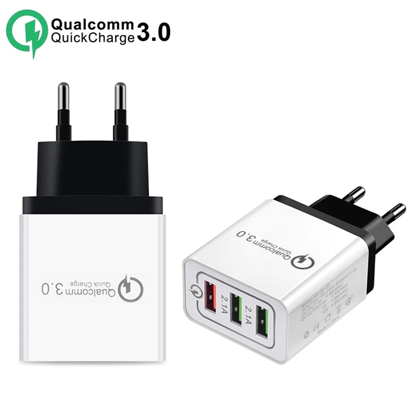 

Quick Charge 3.0 USB Charger QC3.0 Fast Charging Multi Charger for huawei phone honor 10 9x 8x 9 Wileyfox Swift 2, Swift 2 Plus