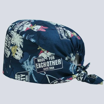 

Hospital dental clinic Pediatrician cute duck medical cap surgical cap for men and women medical accessories