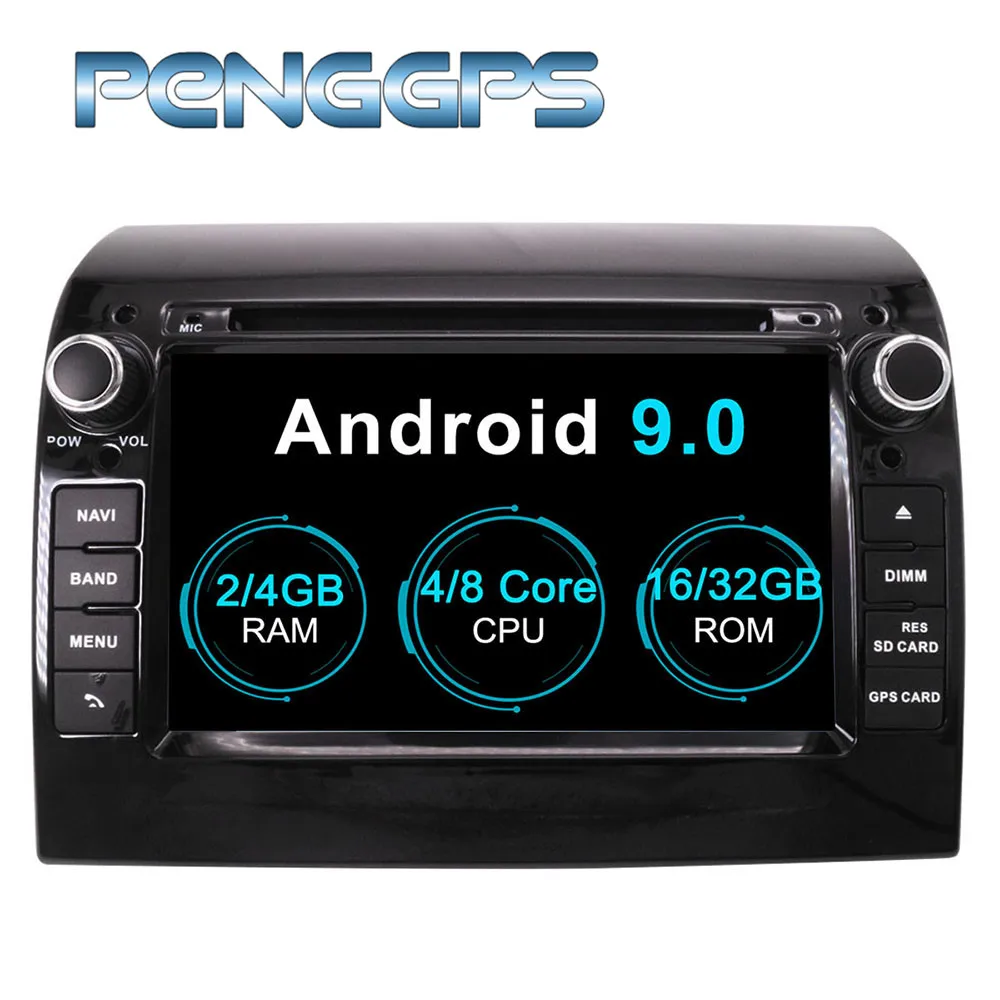 

Android 9.0 Car Radio for FIAT Ducato Jumper Boxer 2006-2019 GPS Navigation CD DVD Player 1080*600 Octa CoreIPS Screen Headunit