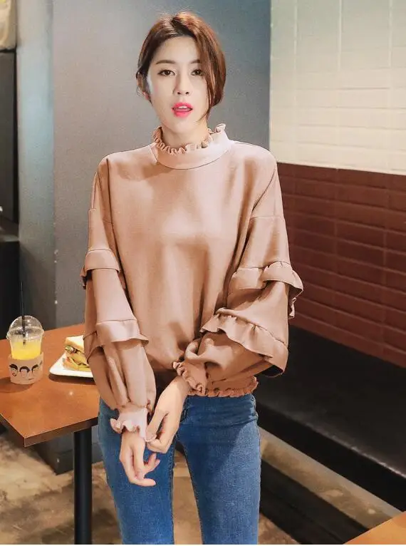 Женская хлопковая рубашка Moletom Promotion Moleton Feminino Inverno бесплатная доставка Осень зима